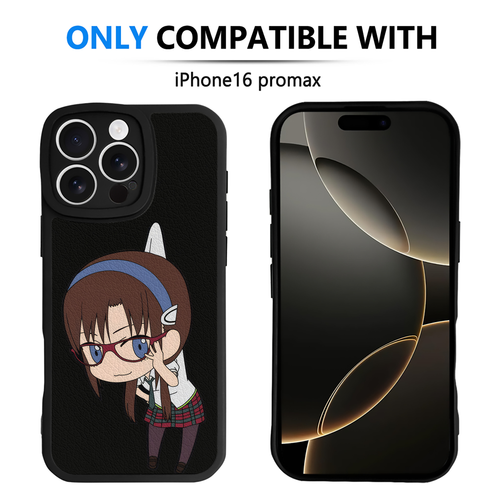 （画像用） EVA 新世紀エヴァンゲリオン 【iPhone 16シリーズ対応】シリコンスマホケース（レザー調） 材質：シリコン